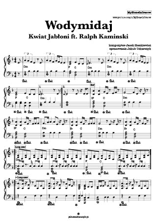 wodymidaj kwiat jabloni ralph kaminski nuty piano pdf jak zagrać akordy chords